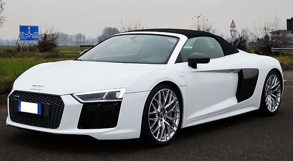 Rent a Audi R8 in Italy